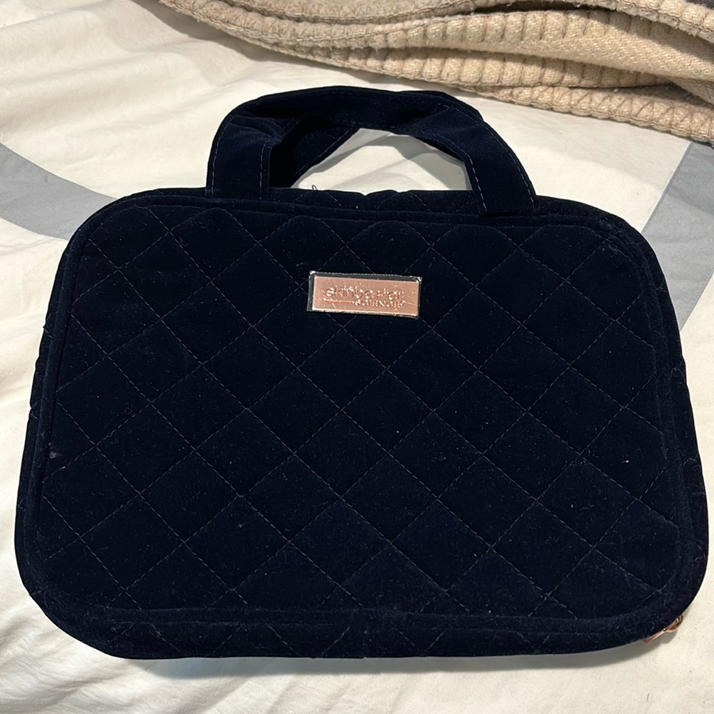 Suede Make Up Bag